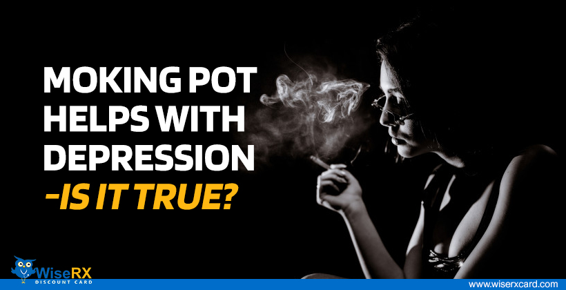 does smoking pot helps depression