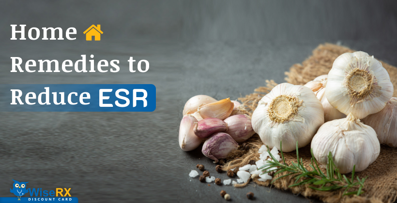 Home remedies to reduce high ESR level