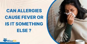 can allergies cause fever